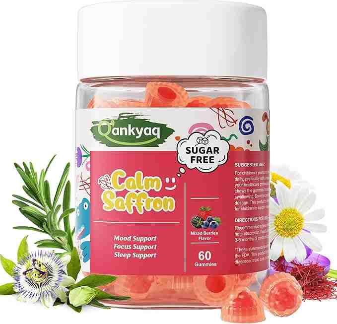 q'ankyaq breakfast saffron chews, daytime hour only — 81NkE67W9xL. AC SX679 1 — q'ankyaq