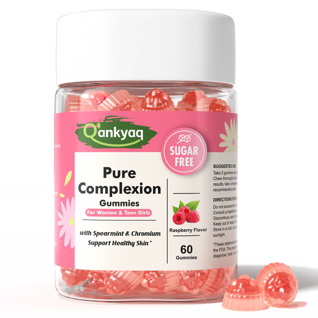 q'ankyaq morning skin chews at the mirror hour — PureComplexiongummies — q'ankyaq