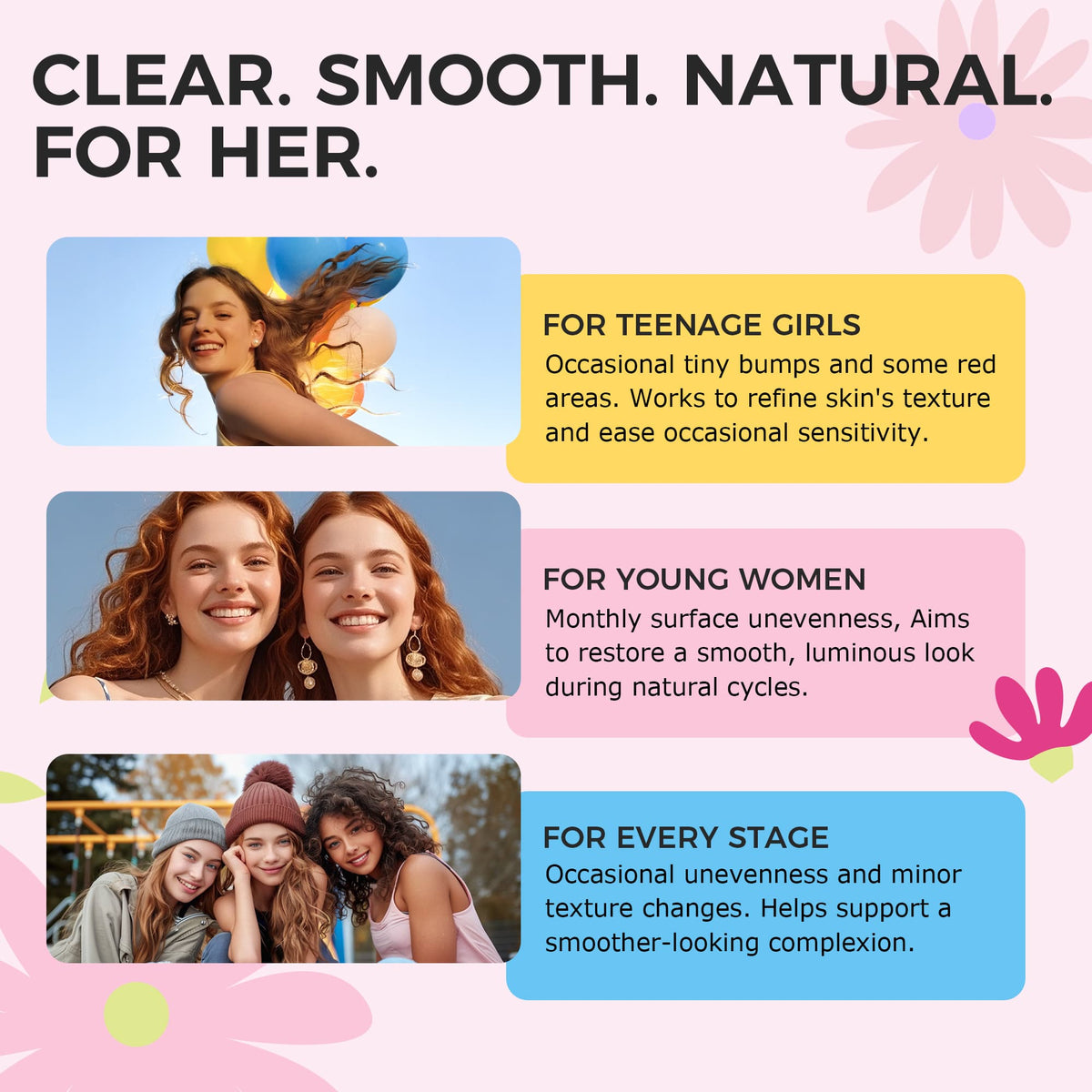 q'ankyaq morning skin chews at the mirror hour — Pure Complexion support — q'ankyaq