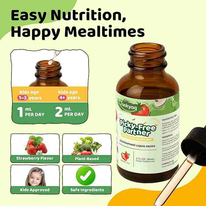 q'ankyaq sulforaphane drops at the cold breakfast hour — broccoli seeds for sprouting — q'ankyaq