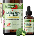 q'ankyaq sulforaphane drops at the cold breakfast hour — broccoli sprouts — q'ankyaq