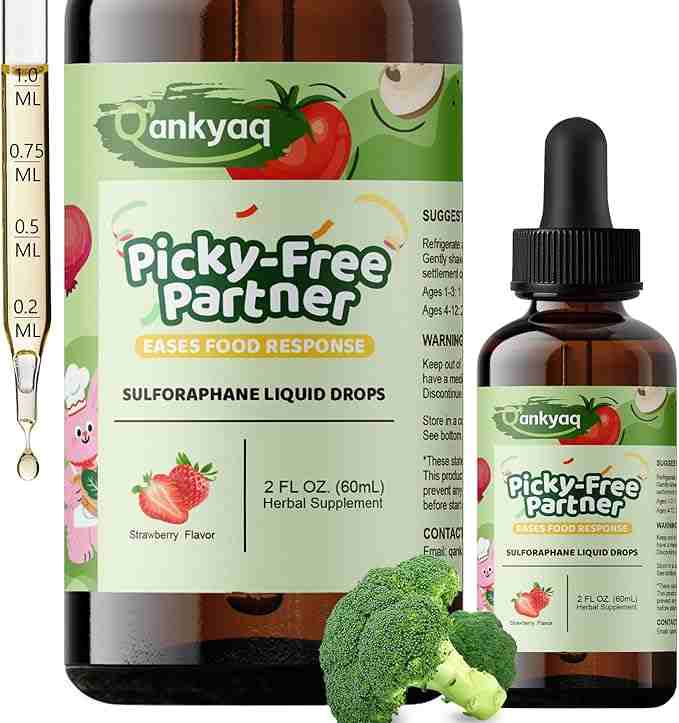 q'ankyaq sulforaphane drops at the cold breakfast hour — broccoli sprouts — q'ankyaq